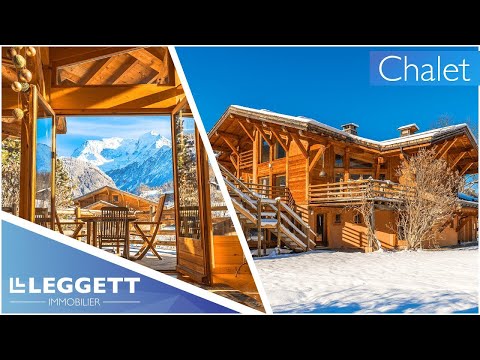 Spectacular chalet with uninterrupted views of the Mont-Blanc for sale in the Alps - Ref 113218ABE74