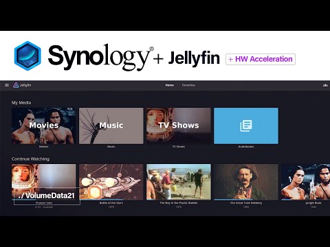 Jellyfin on a Synology NAS with Hardware Acceleration in 2024 (Docker Compose / Container Manager)