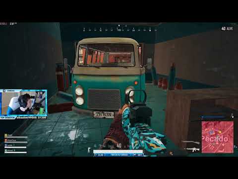 Shroud, Just9n, Chad & Chocotaco squad PUBG (game 2) | Shroud clutch | Apr 23