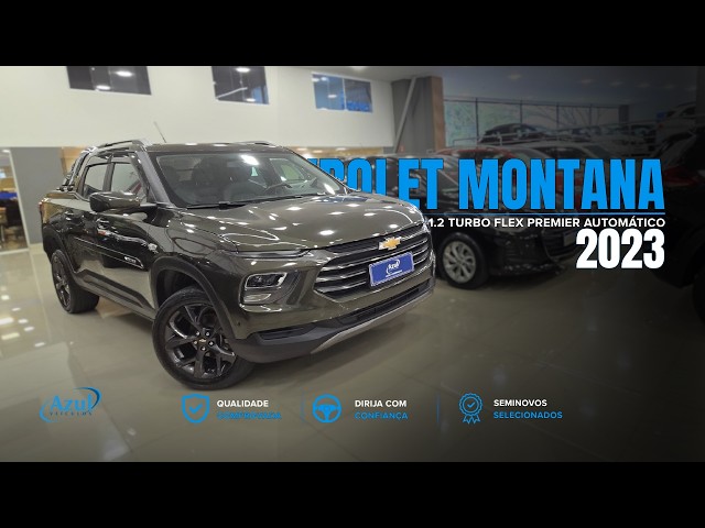 Vídeo CHEVROLET MONTANA 1.2 TURBO FLEX PREMIER AUTOMÁTICO