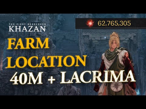 🔥 First Berserker Khazan’s BEST Late Game Farm | Lacrima 40M + | Gold 10M+| Phantom XP|Skill Points!
