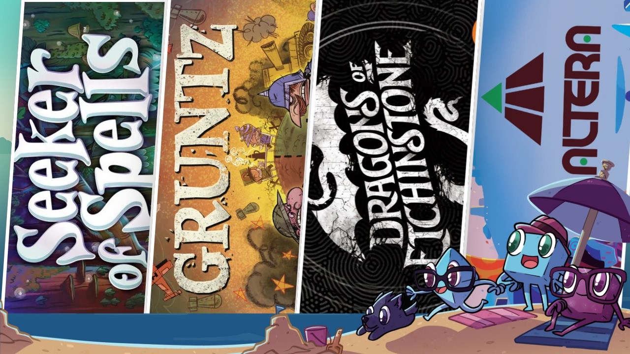 Summer Spectacular - Altera, Gruntz, Dragons of Etchinstone & Seeker of Spells