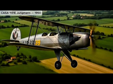 🔥 Spanish Warbirds in Action | CASA Jungmann Explosive History (1929–2025)