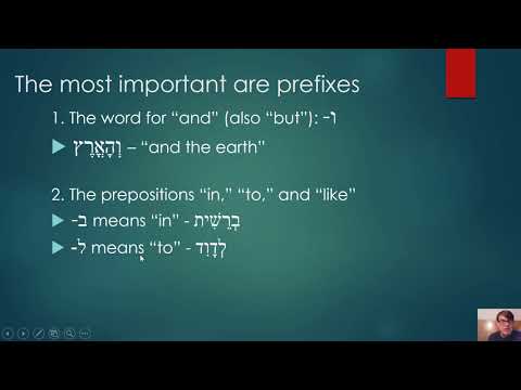 Biblical Hebrew in a Nutshell