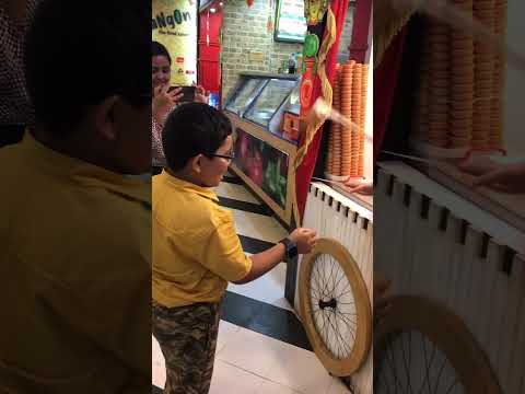 Turkish icecream trick  #turkey