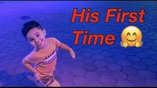 MY SON&#39;S FIRST TIME AT UNIVERSAL CITY WALK | OSCAR MIRANDA