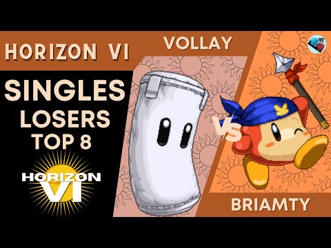 Vollay (Sandbag) vs UL Briamty (Bandana Dee) - SSF2 Losers Top 8 - Horizon VI