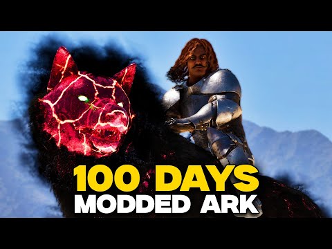 I Spent 100 Days in Modded ARK | Primordial Unleashed