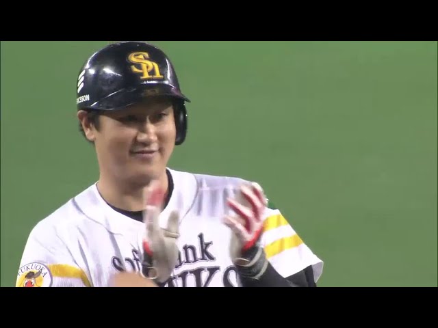 【CS Final】8回裏 ホークス李大浩 タイムリー2塁打でリードを広げる!! 2014/10/20 H-F