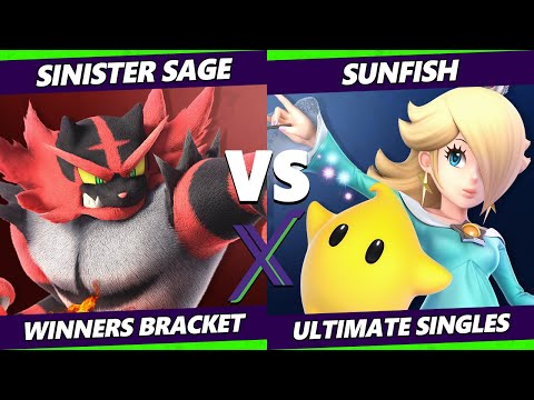 S@X 466 - Sinister Sage (Incineroar) Vs. Sunfish (Rosalina) Smash Ultimate - SSBU