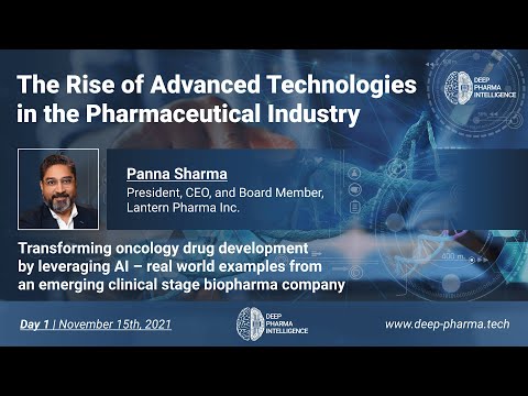 The Rise of Advanced Technologies in the Pharmaceutical Industry - Day 1 - Panna Sharma