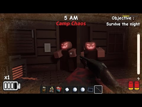 Residence Massacre - Night 3|Camp Chaos - SOLO + GAMEPLAY