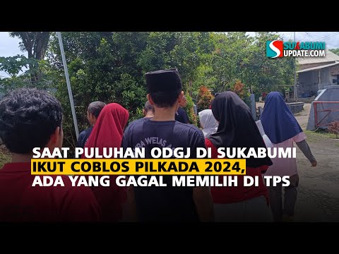 Saat Puluhan ODGJ di Sukabumi Ikut Coblos Pilkada 2024, Ada yang Gagal Memilih di TPS
