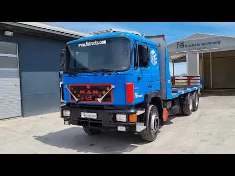 MAN 26.422 - 6X4 - 1994 - MANUAL ZF - STAKE BODY - PERFECT WORKING CONDITION