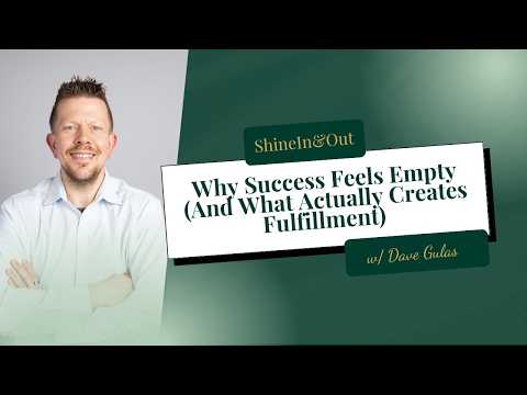 Why Success Feels Empty and How Entrepreneurs Find Fulfillment