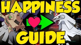 Pokemon Sun and Moon HAPPINESS Guide! How to Get Silvally and Return TM Location