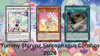 1.5 Card Yummy Shining Sarcophagus Combos Yugioh 2026