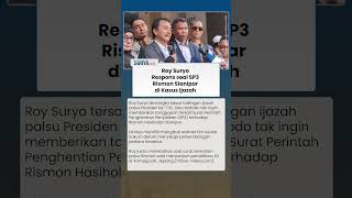 Roy Suryo Enggan Tanggapi SP3 Rismon Sianipar, Pilih Bahas soal Surat Kematian Palsu