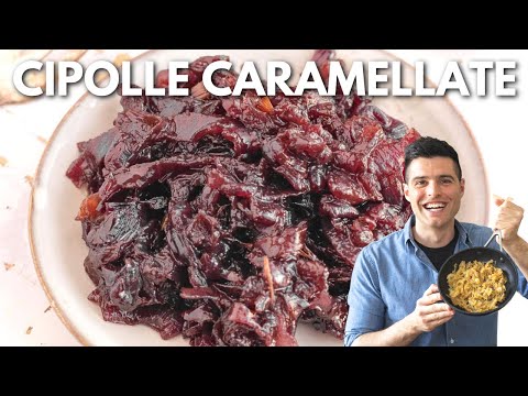 CIPOLLE caramellate - facilissime e perfette per un antipasto originale