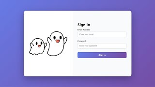 Dynamic Login Page with Video Background | JavaScript Animated Login S
