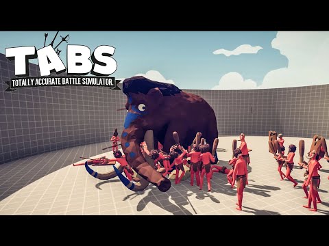 TABS -  TRIBAL TEAM VS ANCIENT TEAM - Totally Accurate Battle Simulator