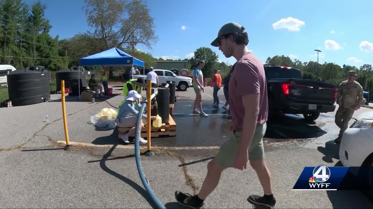 Parts of Buncombe County will soon have water restored, officials say