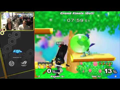 Mass Madness 19 SSBM - Kalvar [L] (Marth) vs. lint [L] (Falco) - Melee GF2