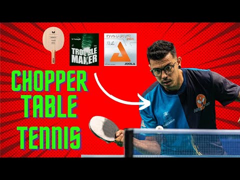 Defensive Long Pimple Table Tennis Player! National Tournament 🇧🇷🏓 Chopper Style!