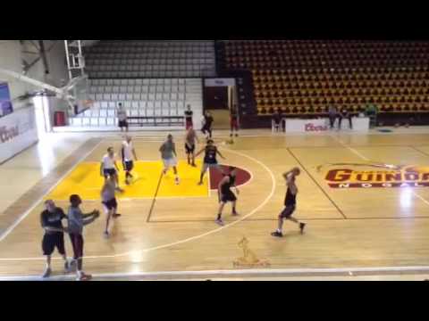 Training camp with coach JC Cervantes