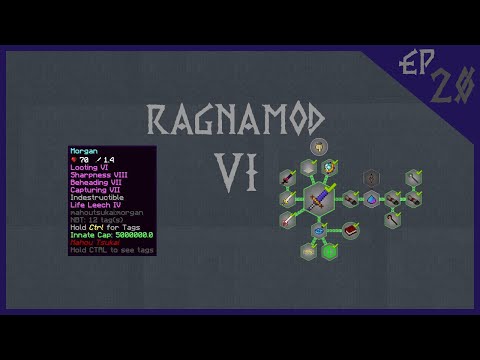Ragnamod VI | [E20] - Becoming OP with Morgan from Mahou Tsukai!