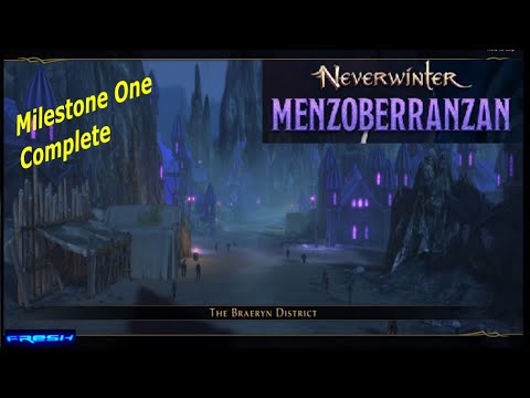 Neverwinter Mod 25 - Milestone One Complete - Menzoberranzan Thaum Wizard Gameplay (no commentary)