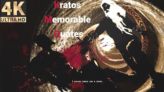 I Have lived As Warrior - I Have Died As A God - God Of War 3 - Memorable Quotes