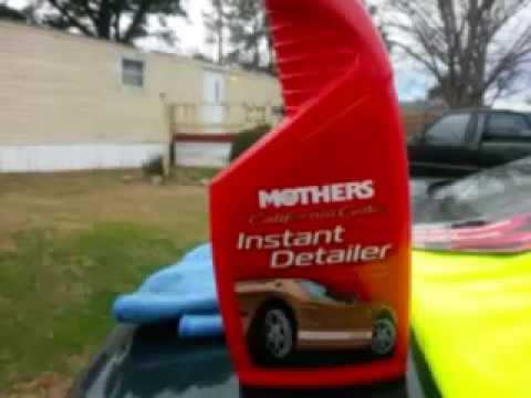 Mothers instant detailer demo review