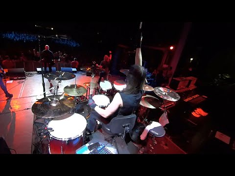 Dirk Verbeuren drumcam (Devin Townsend) Strapping Young Lad "All Hail The New Flesh" - live 70k 2020