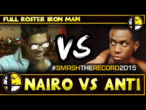 STR2015 - Liquid Nairo Vs. #THE ANTi - Full Roster Iron Man! - SSB4 - Smash Wii U