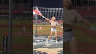 【台湾チア】unigirls 賴賴Wenzi 王者之獅　#統一獅 #cheerleader