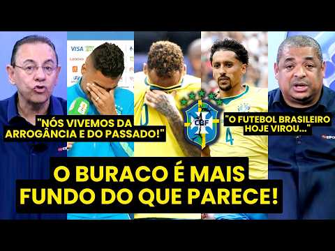 QUE AULA! “VAMOS SER SINCEROS??? A SELEÇÃO BRASILEIRA DE 2002 PARA CÁ VIROU uma…”