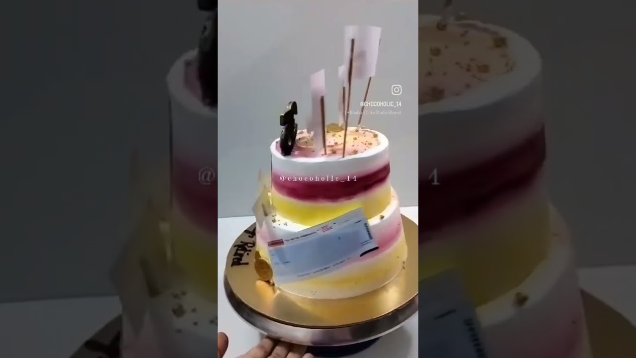 Retirement theme cake 🎂. #themecakes #retirement #banks #pnbbank #sikar #sikarcity #sikarkhatudham