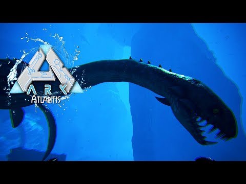ARK Atlantis EP22 - Domamos Um Plesiossauro E Vamos Construir em Cima Dele!