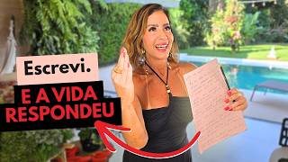 Escrevi isso há 9 anos e hoje eu vivo exatamente o que estava na carta