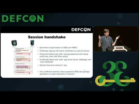 DEF CON 33 - No VPN Needed? Cryptographic Attacks Against the OPC UA Protocol - Tom Tervoort