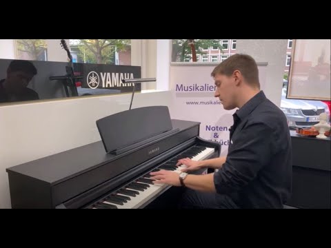 Yamaha Clavinova CLP 745 Präsentation (german/deutsch)