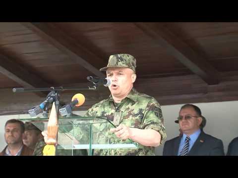 Ispraćaj pripadnika Vojske Srbije u multinacionalnu operaciju u Libanu - Milosav Simović