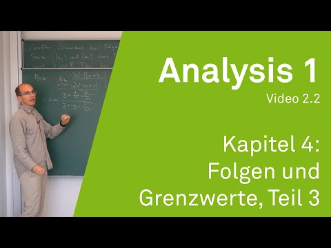 Analysis 1 WS 20/21 Video 2.2 - Kapitel 4: Folgen und Grenzwerte, Teil 3