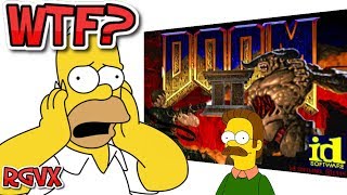 The Simpsons in Doom 2 ? WTF ( Doom Hack Mod  )
