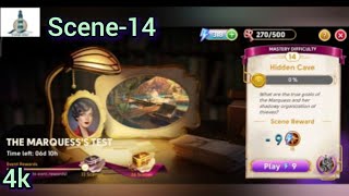 June&#39;s Journey secrets 4r Scene 14 Hidden Cave  Word Mode 4k