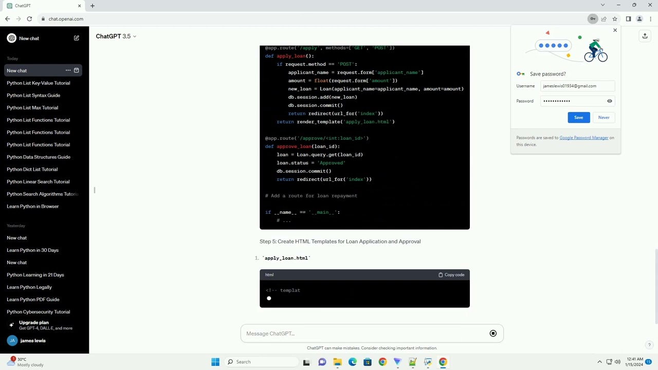 loan management system project source code python