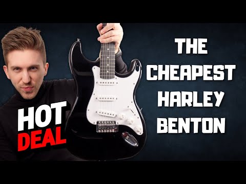 $80 FOR A STRAT?!  (Harley Benton ST-20 Unboxing, Sound Demo & Review) - Budget Stratocaster Copy