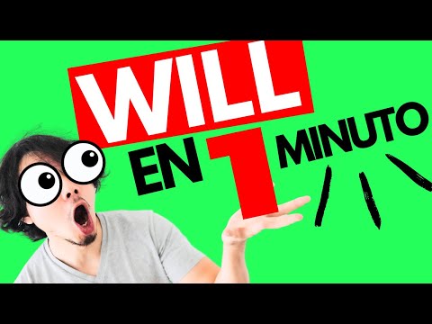 Futuro con WILL en Ingles 💪 en 1 MINUTO!