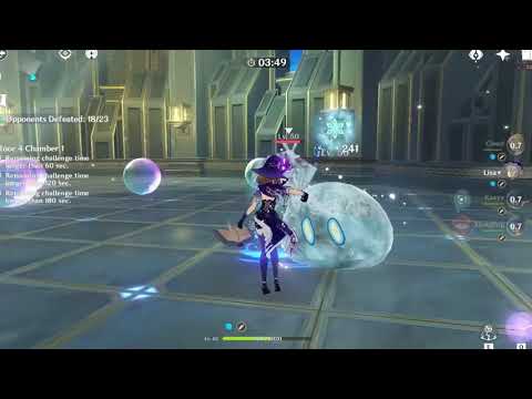 Genshin Impact | Spiral Abyss, Floor 4 - Chamber 1 (3 STARS)